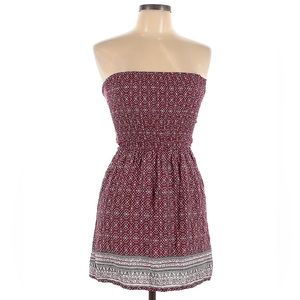 Strapless Tie Back Summer Dress